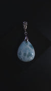 High Quality Larimar Teardrop Pendant