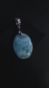 High Quality Oval Larimar Pendant
