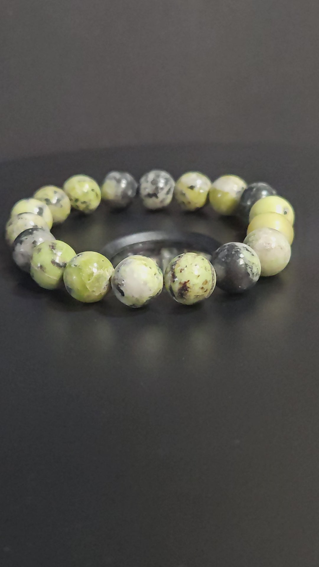 Australian Jade Beaded Bracelet