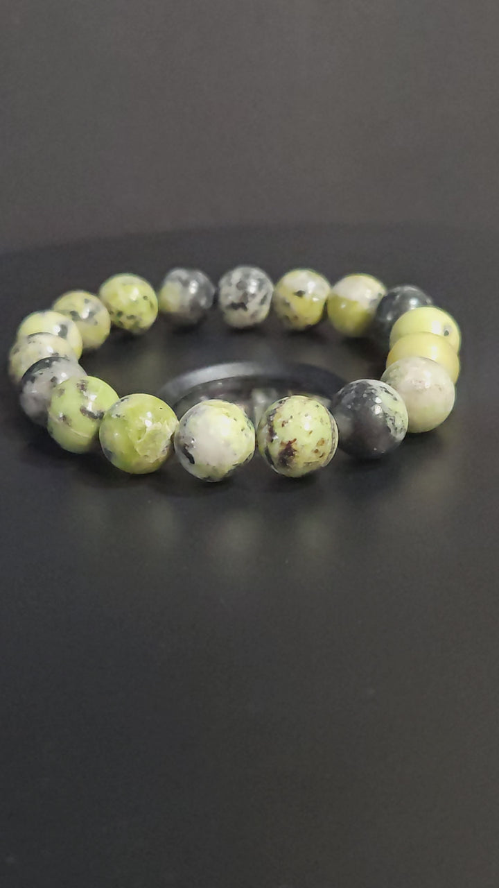 Australian Jade Beaded Bracelet