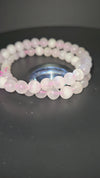 Pink Calcite Beaded Bracelet