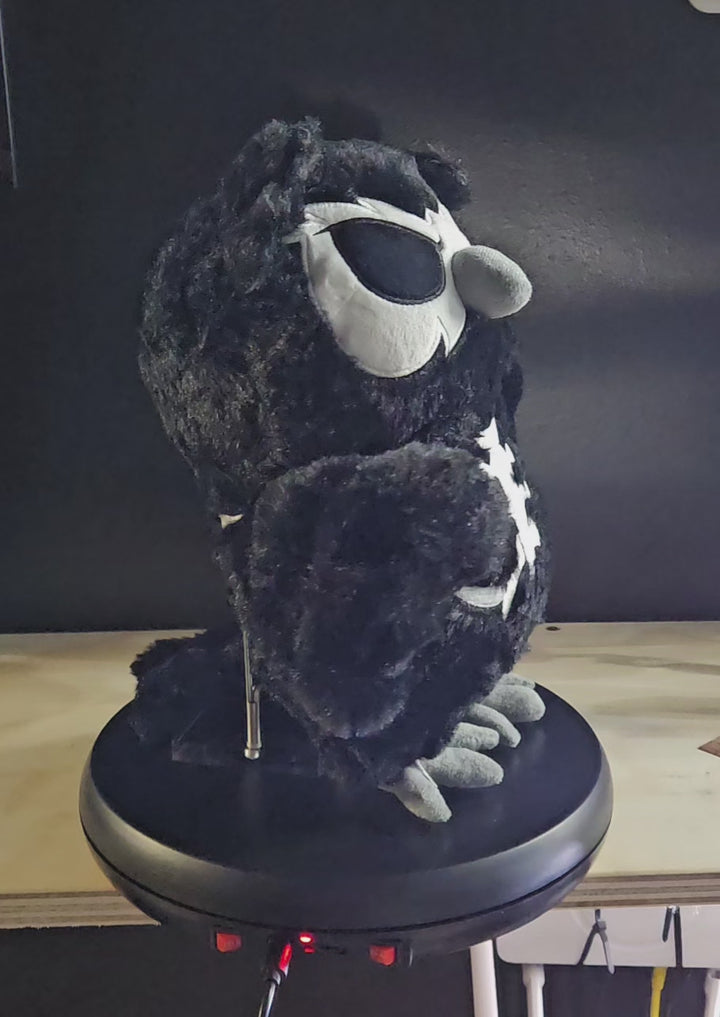 Night Owl Skeleton Plush Toy