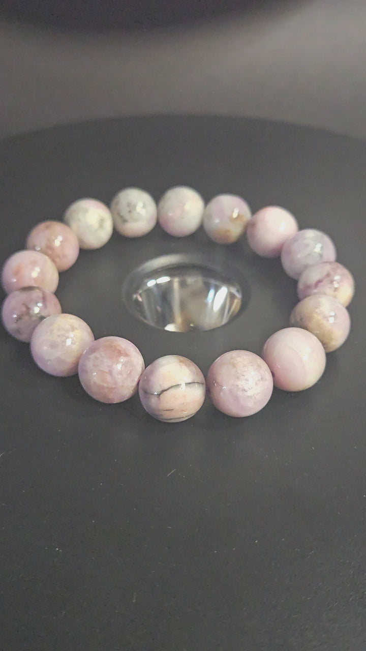 Kunzite Beaded Bracelet
