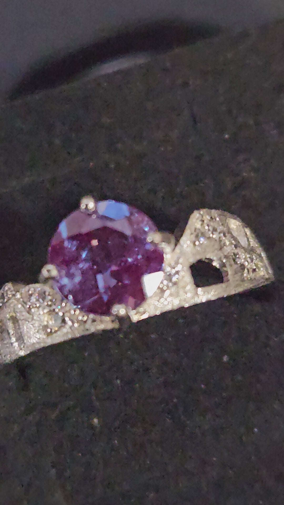 Adjustable Alexandrite Ring
