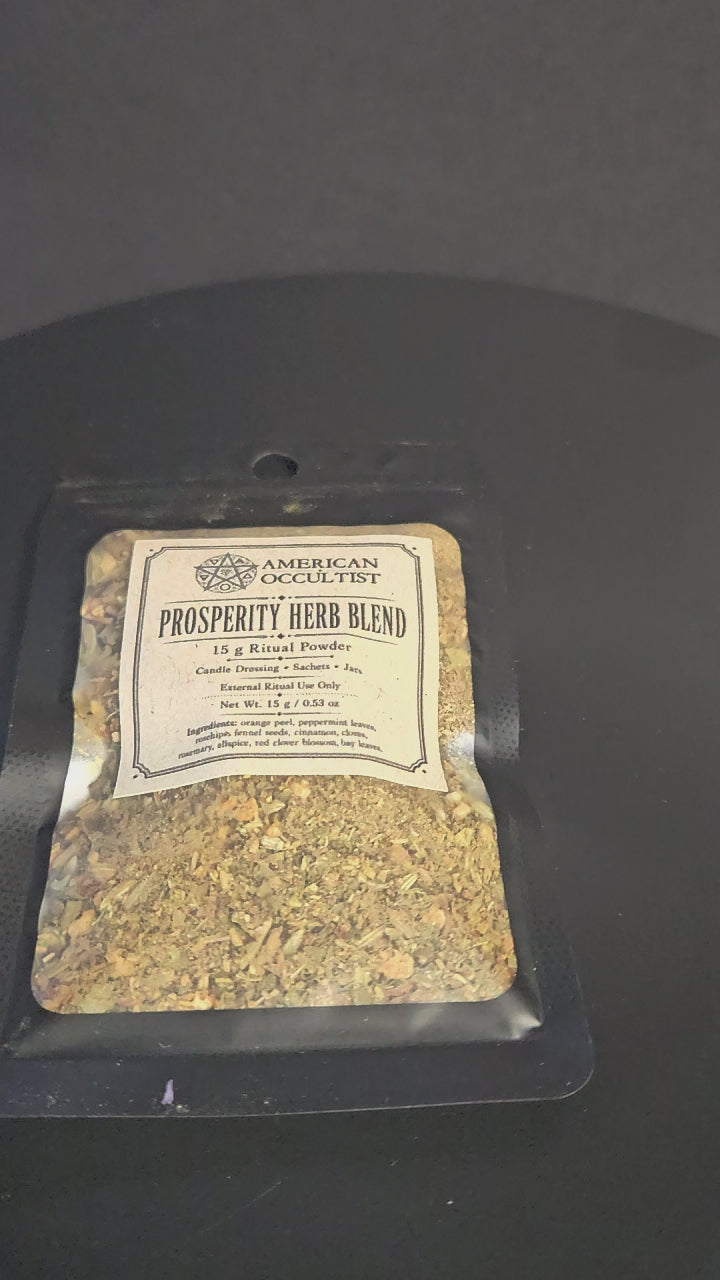 Prosperity Herb Blend – 15 g Ritual Powder