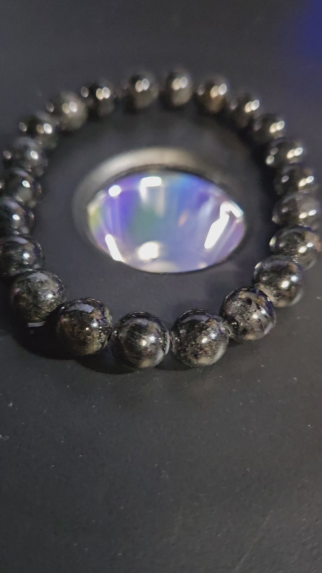 Hypersthene Beaded Bracelet