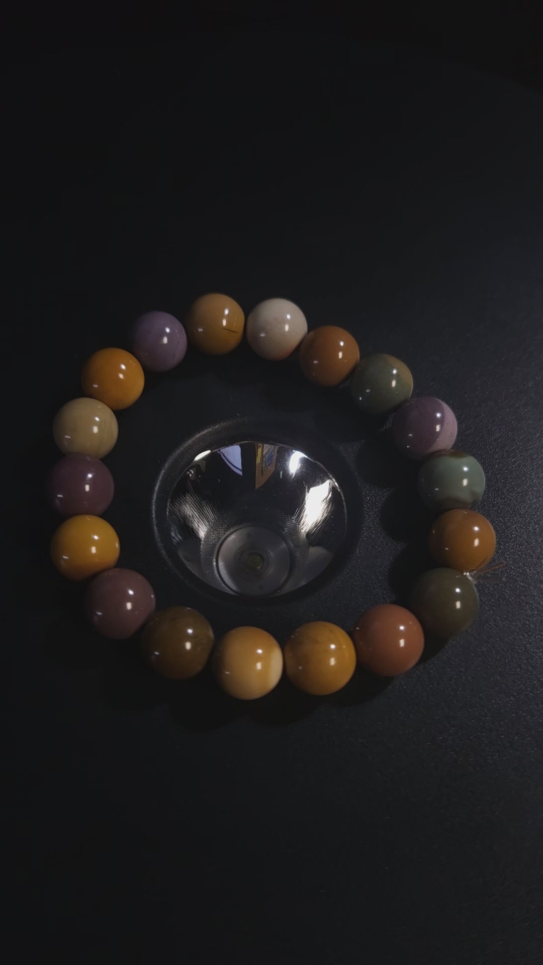 Mookaite Beaded Bracelet