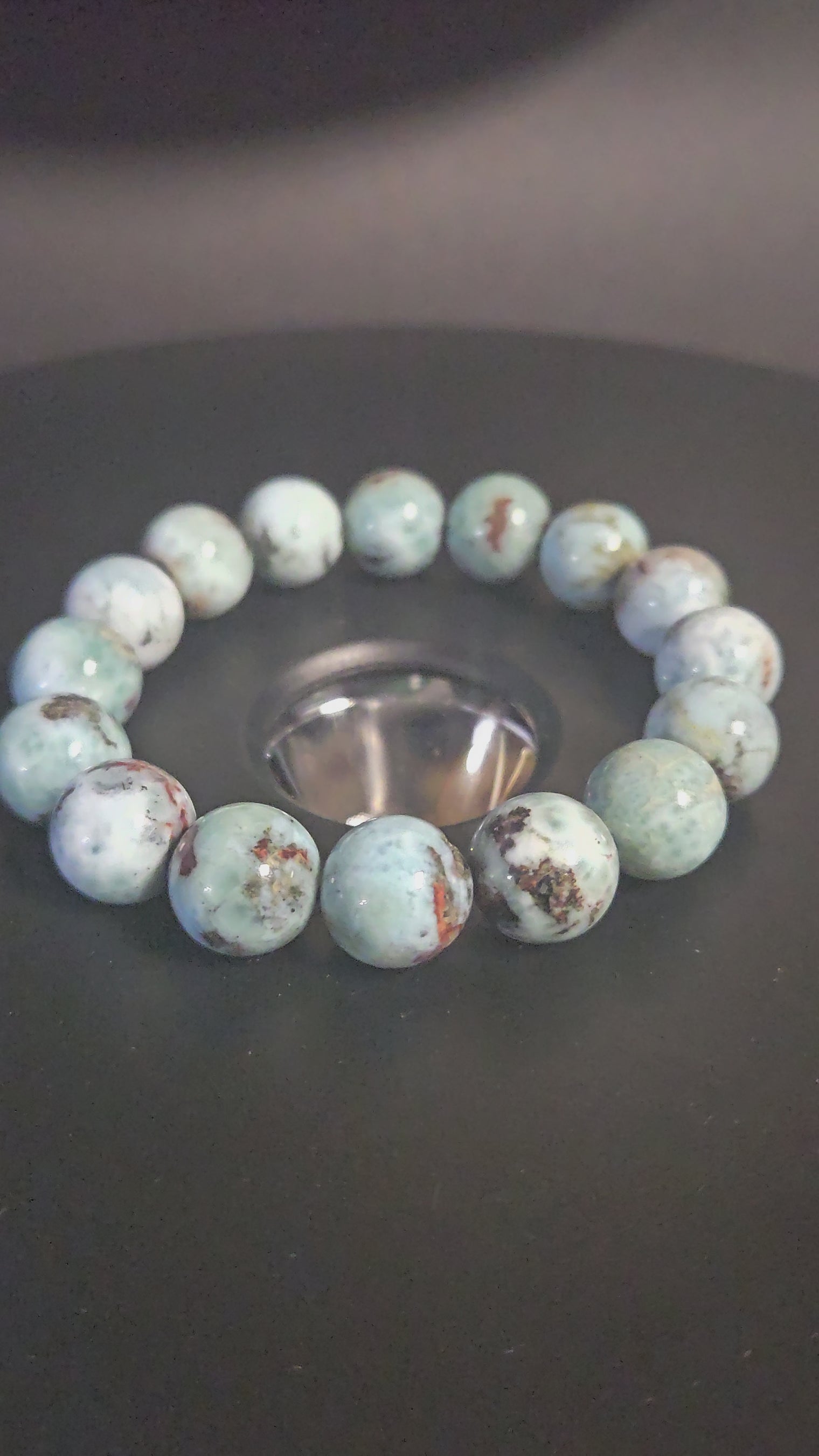 Larimar Beaded Bracelet