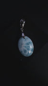 Oval Larimar Pendant