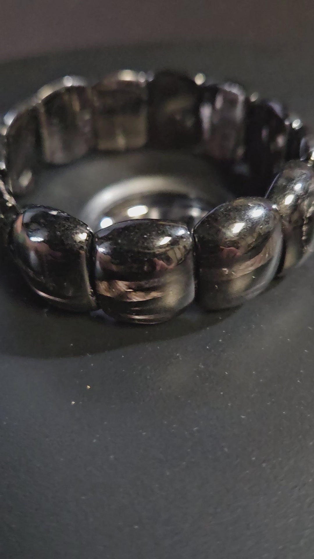 Hypersthene Bangle Bracelet