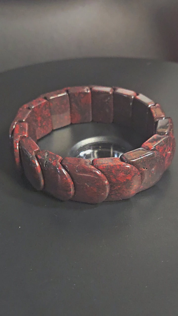 Chicken Blood Bangle Bracelet
