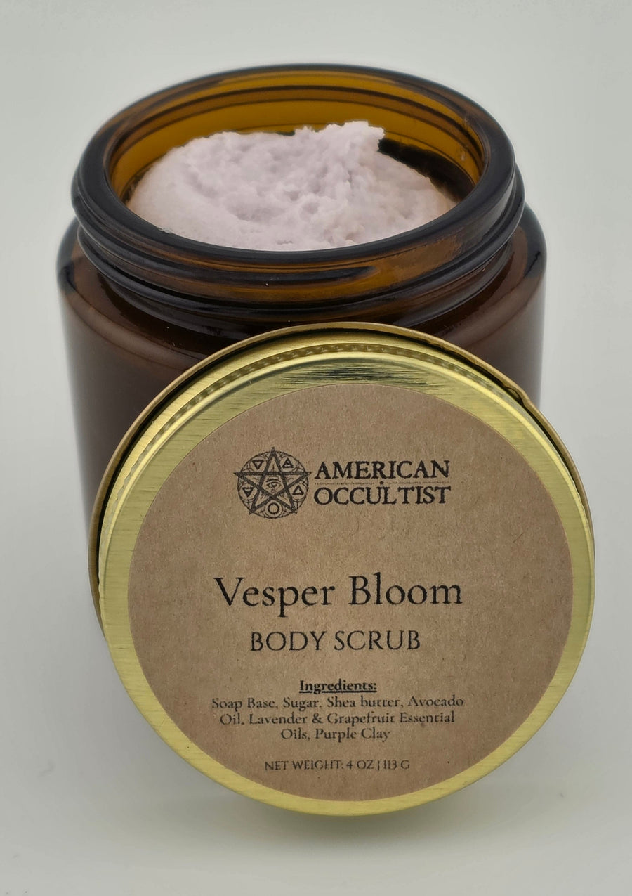 Vesper Bloom Whipped Sugar Scrub – Lavender & Grapefruit 4 oz.