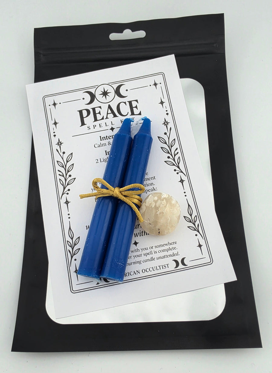 Peace Chime Candle Spell Kit