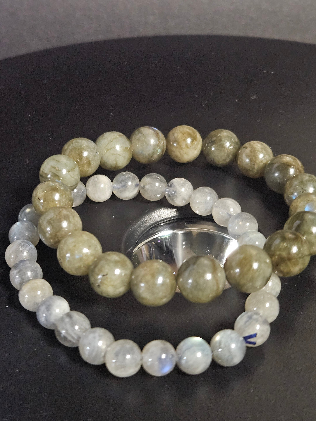 Labradorite Beaded Bracelet