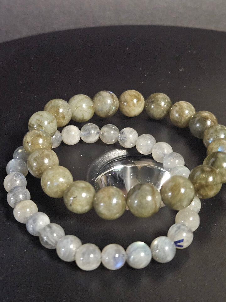 Labradorite Beaded Bracelet