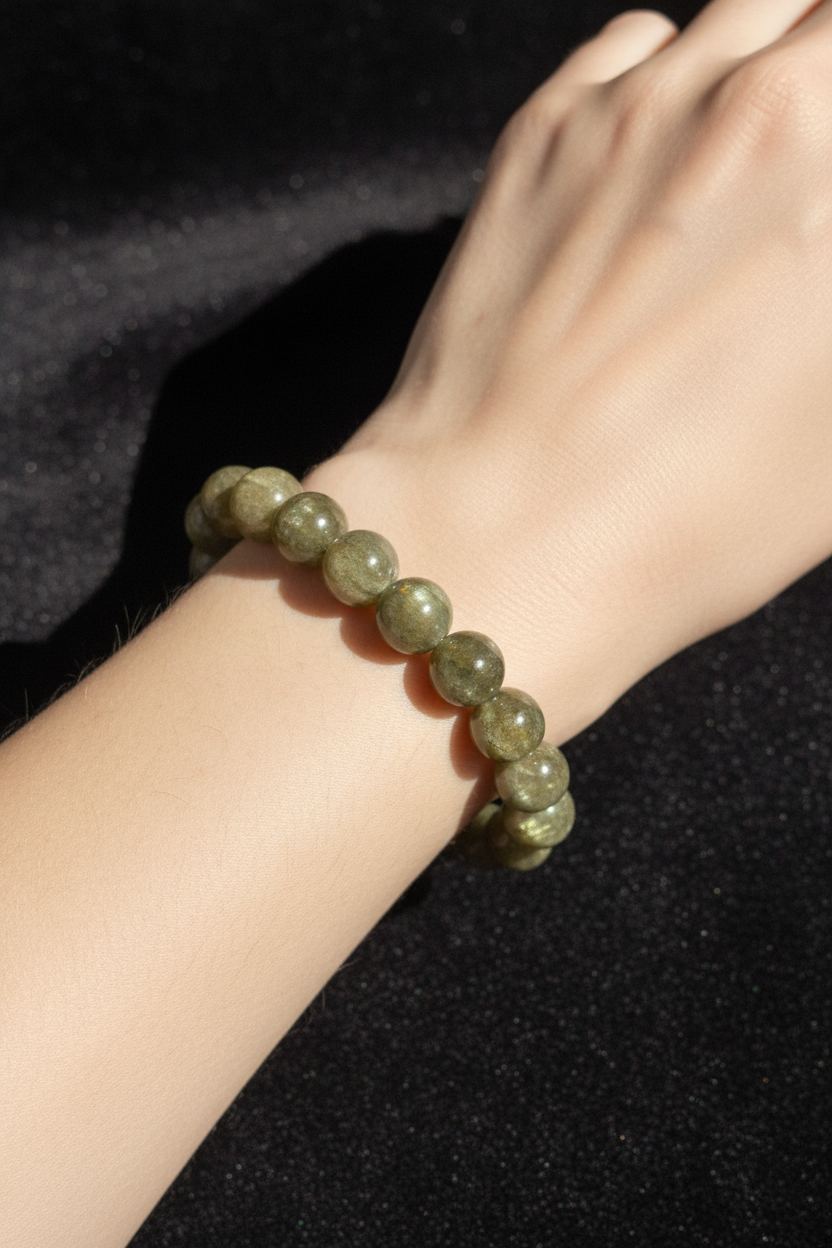 Labradorite Beaded Bracelet