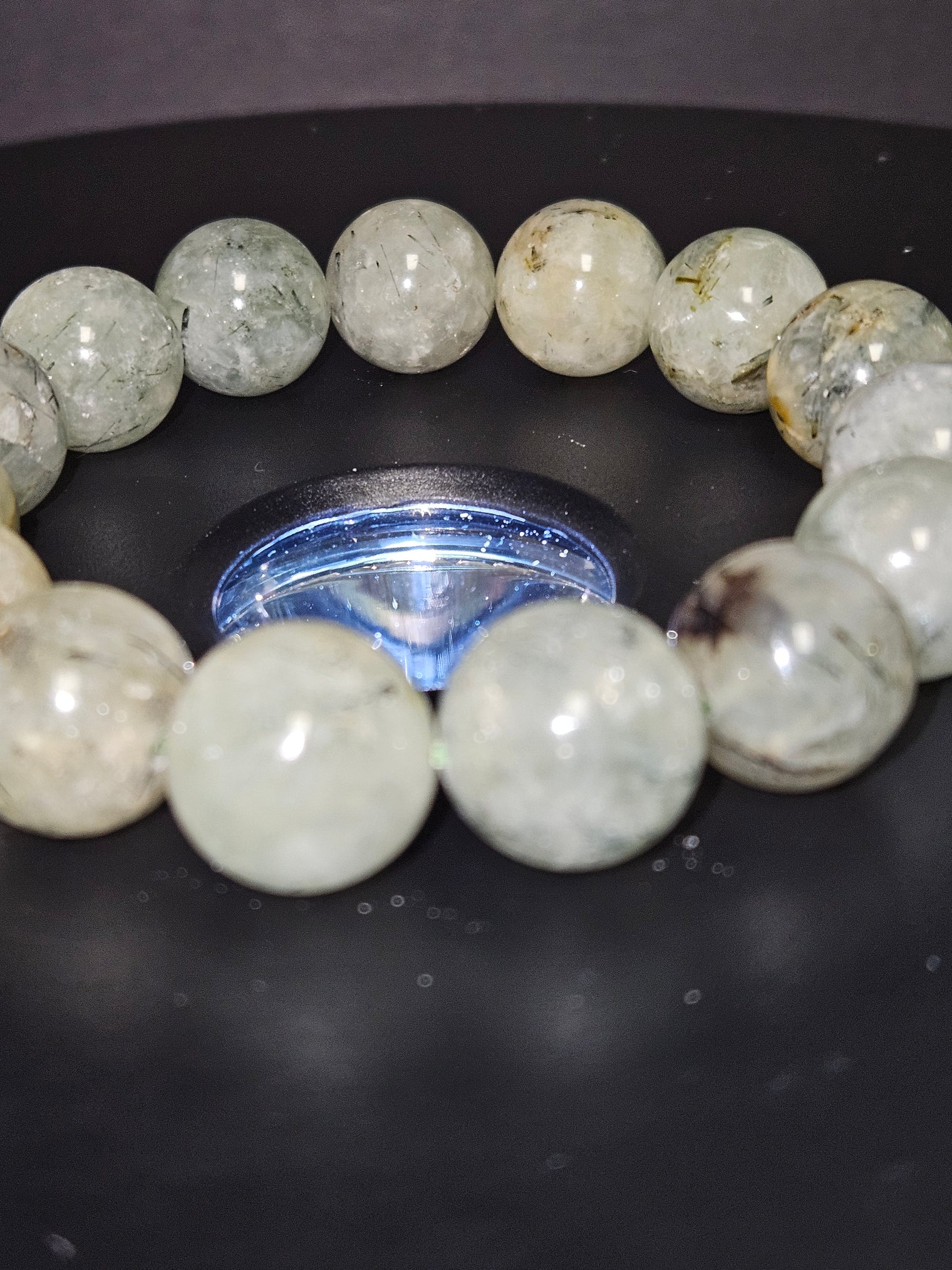 Prehnite Beaded Bracelet
