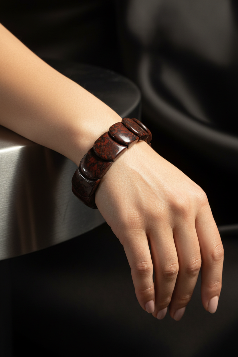 Chicken Blood Bangle Bracelet
