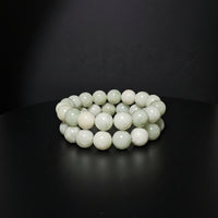 Xiuyan Jade Beaded Bracelet