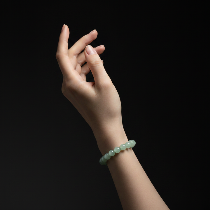 Xiuyan Jade Beaded Bracelet