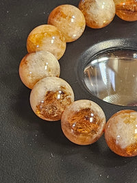 Citrine Beaded Bracelet