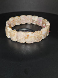 Fish Agate Bangle Bracelet