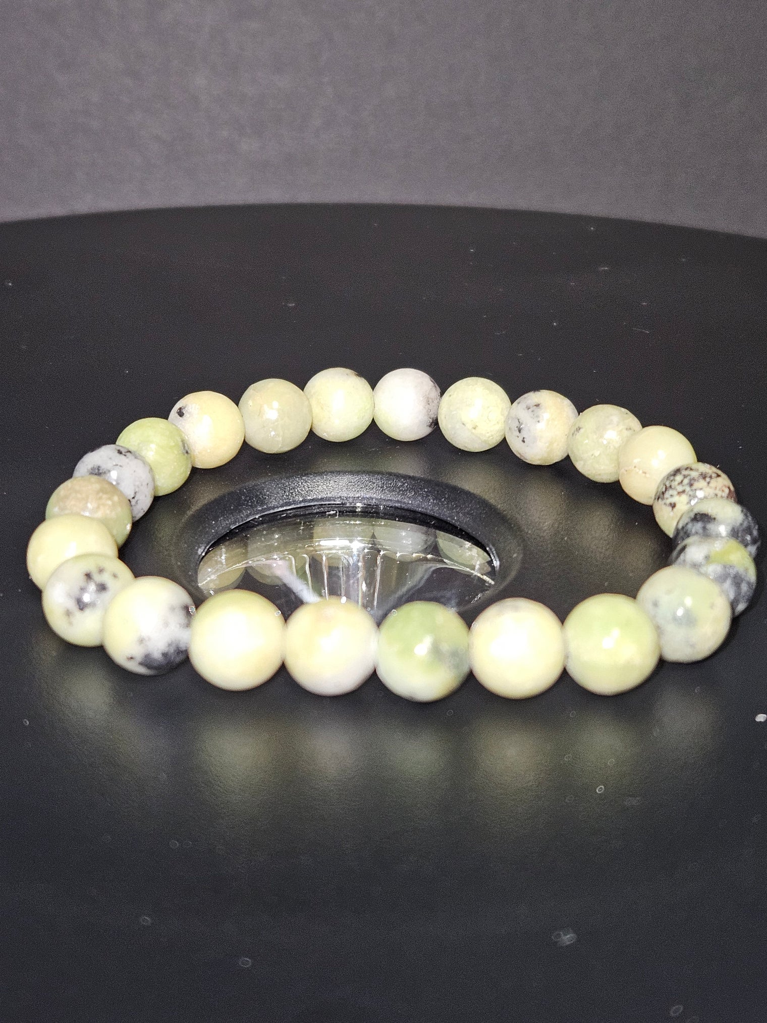 Chrysoprase Beaded Bracelet