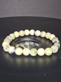 Chrysoprase Beaded Bracelet