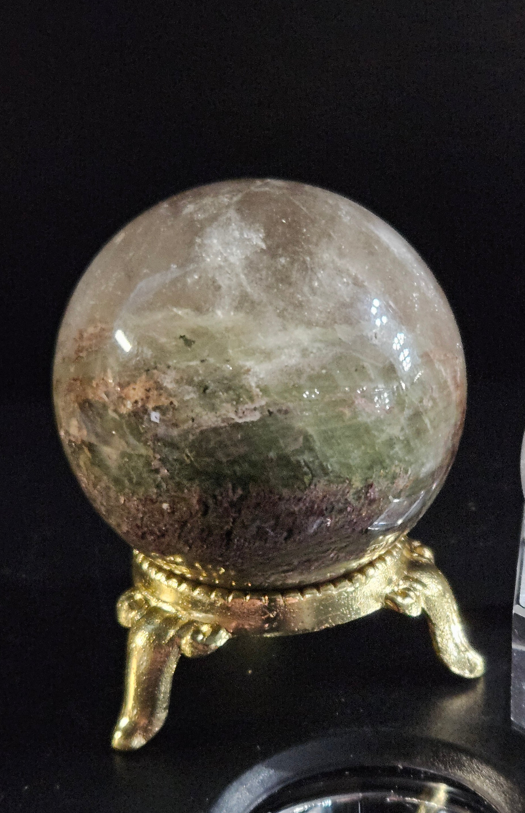 Garden Quartz Sphere – 30 mm or 45 mm Included Quartz