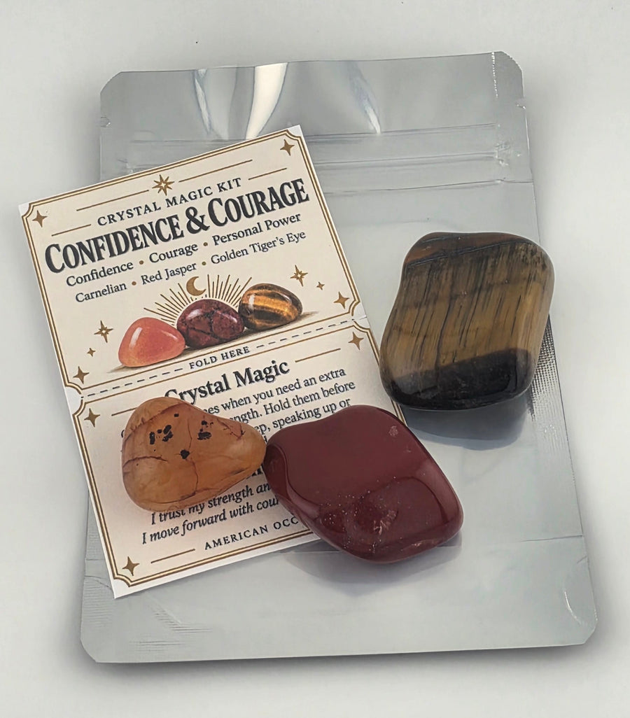Confidence & Courage Crystal Magic Kit