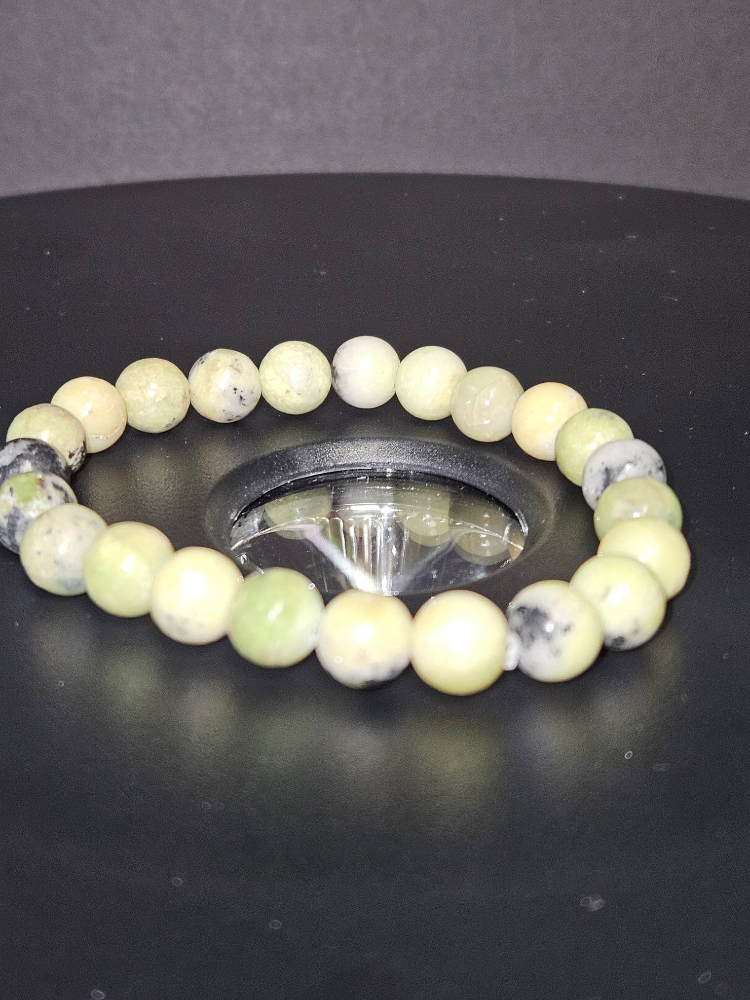 Chrysoprase Beaded Bracelet