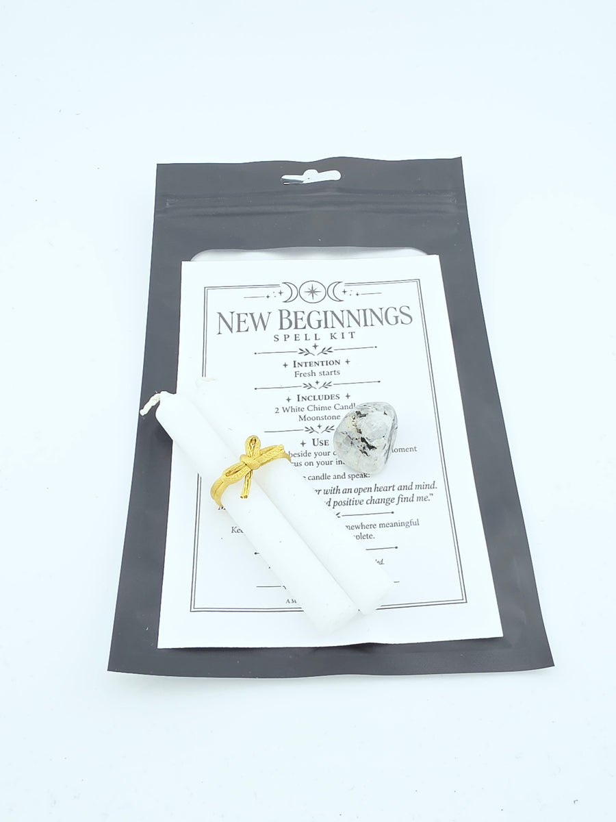 New Beginnings Chime Candle Spell Kit