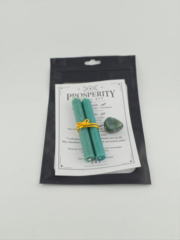 Prosperity Chime Candle Spell Kit