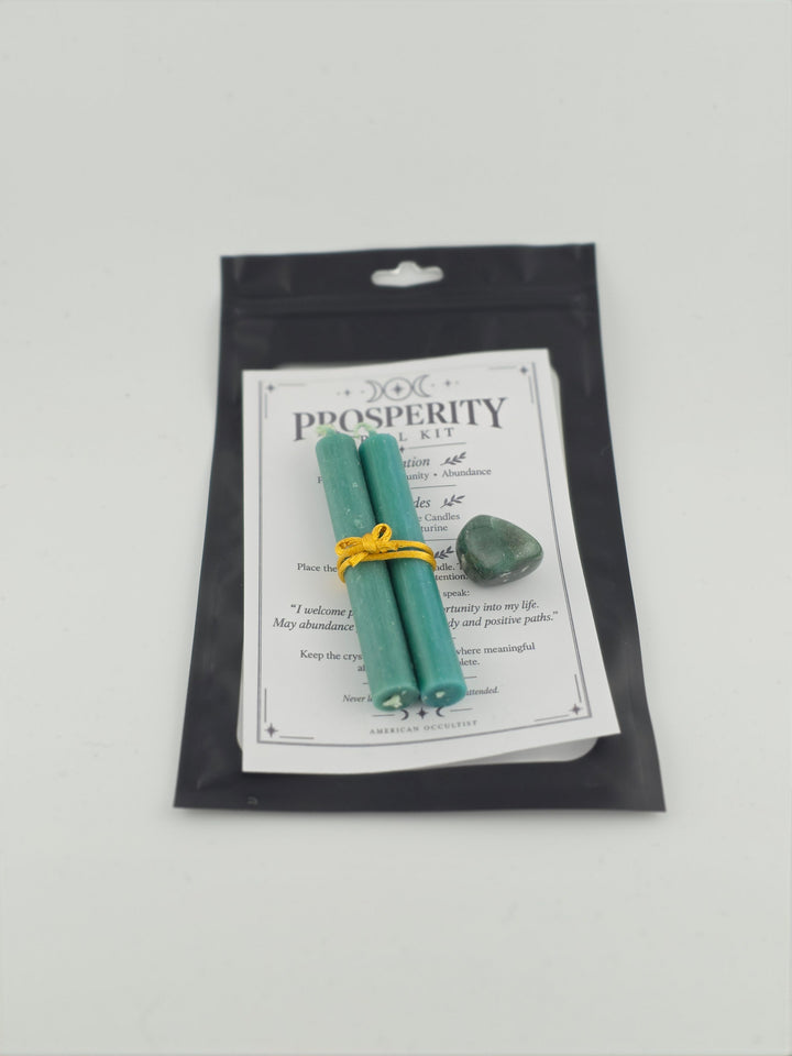Prosperity Chime Candle Spell Kit