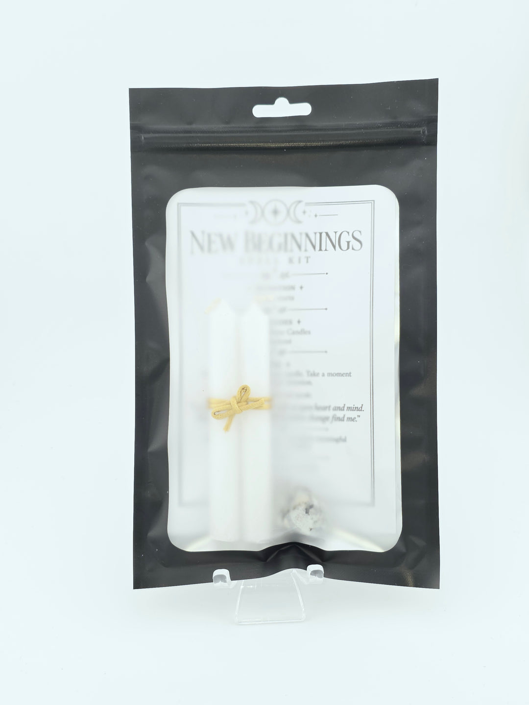 New Beginnings Chime Candle Spell Kit