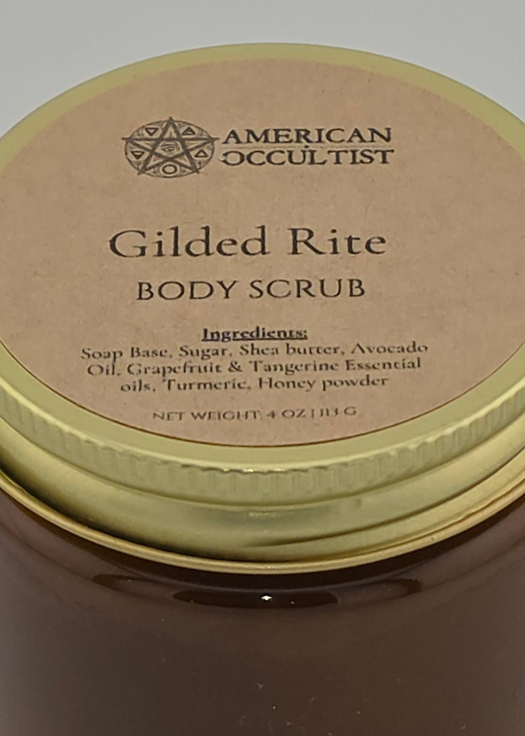 Gilded Rite Whipped Sugar Scrub: Turmeric + Honey