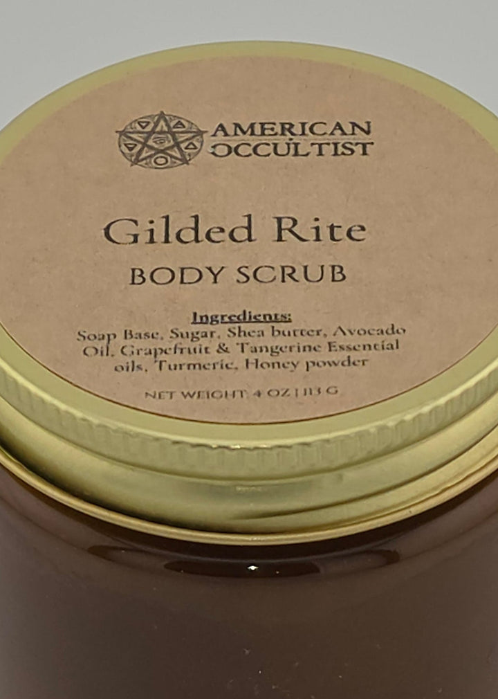 Gilded Rite Whipped Sugar Scrub: Turmeric + Honey