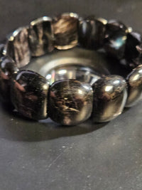 Hypersthene Bangle Bracelet