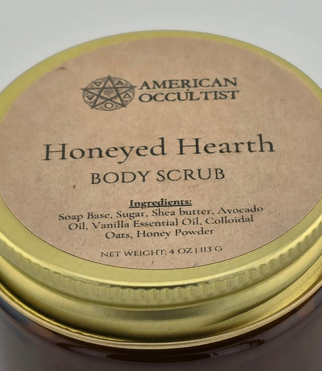 Honeyed Hearth Whipped Sugar Scrub: Oatmeal &amp; Honey
