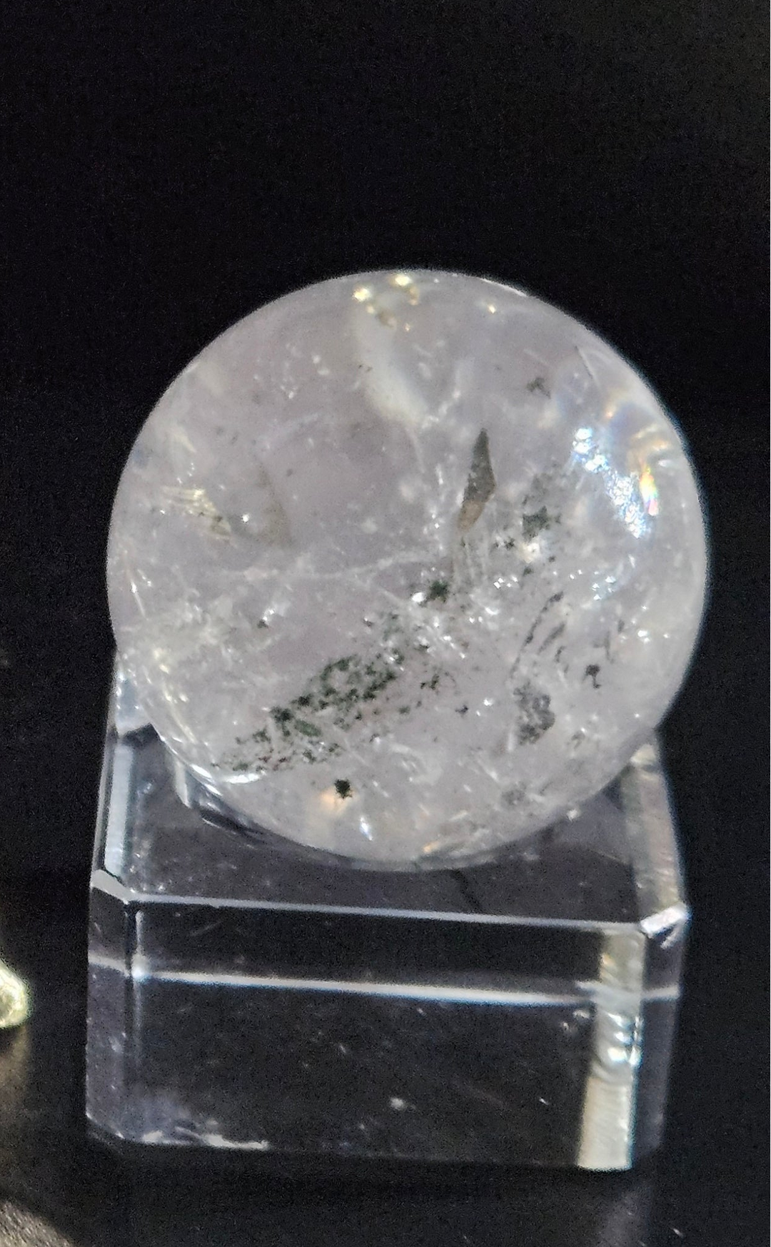 Garden Quartz Sphere – 30 mm or 45 mm Included Quartz