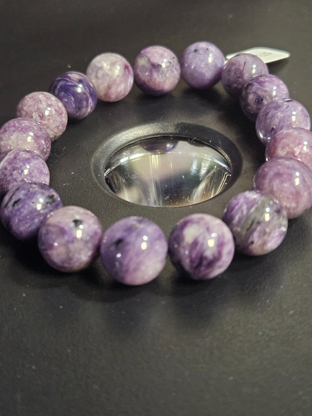 Charoite Beaded Bracelet