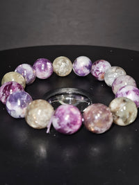 Lepidolite Beaded Bracelet