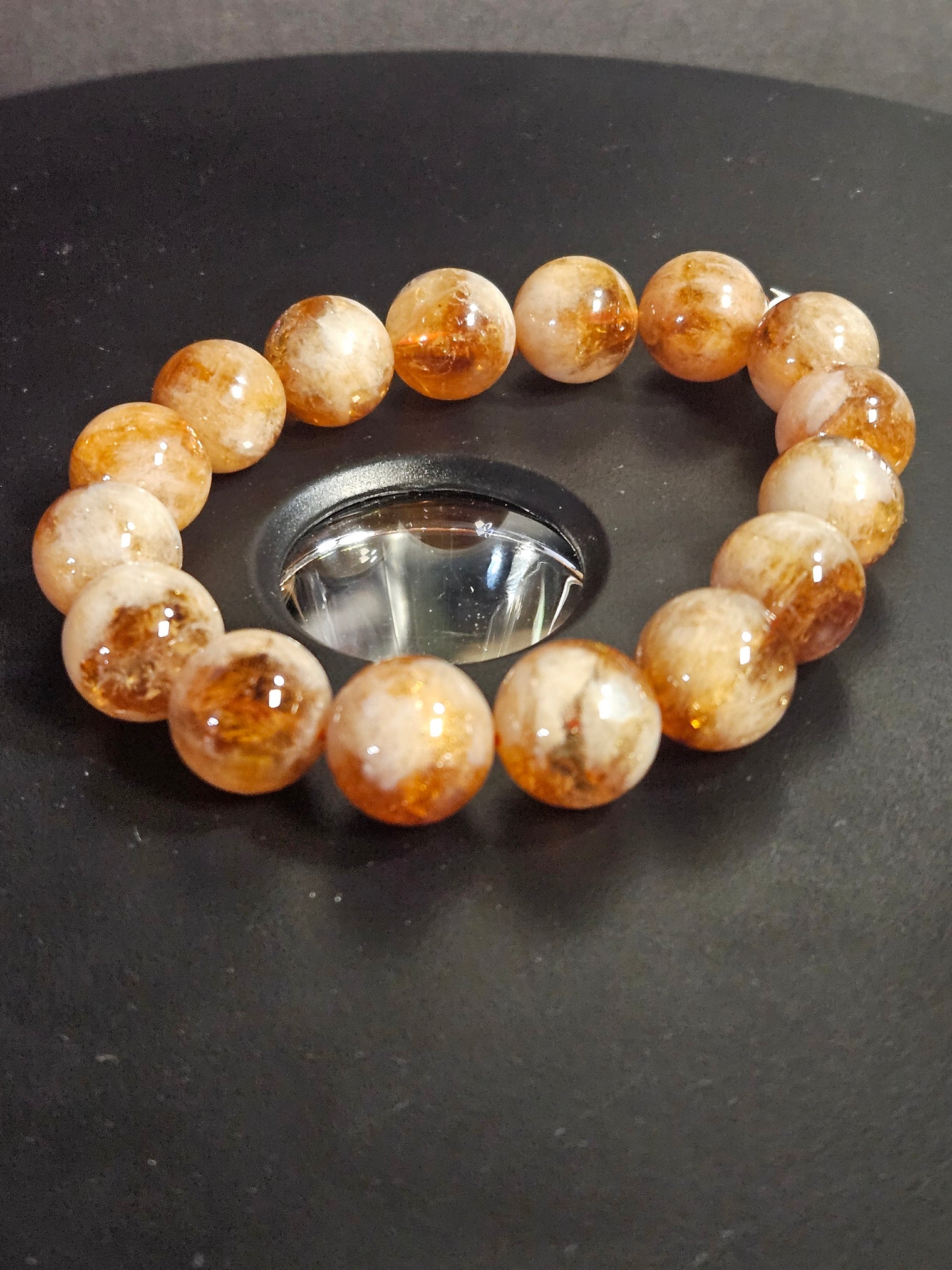 Citrine Beaded Bracelet