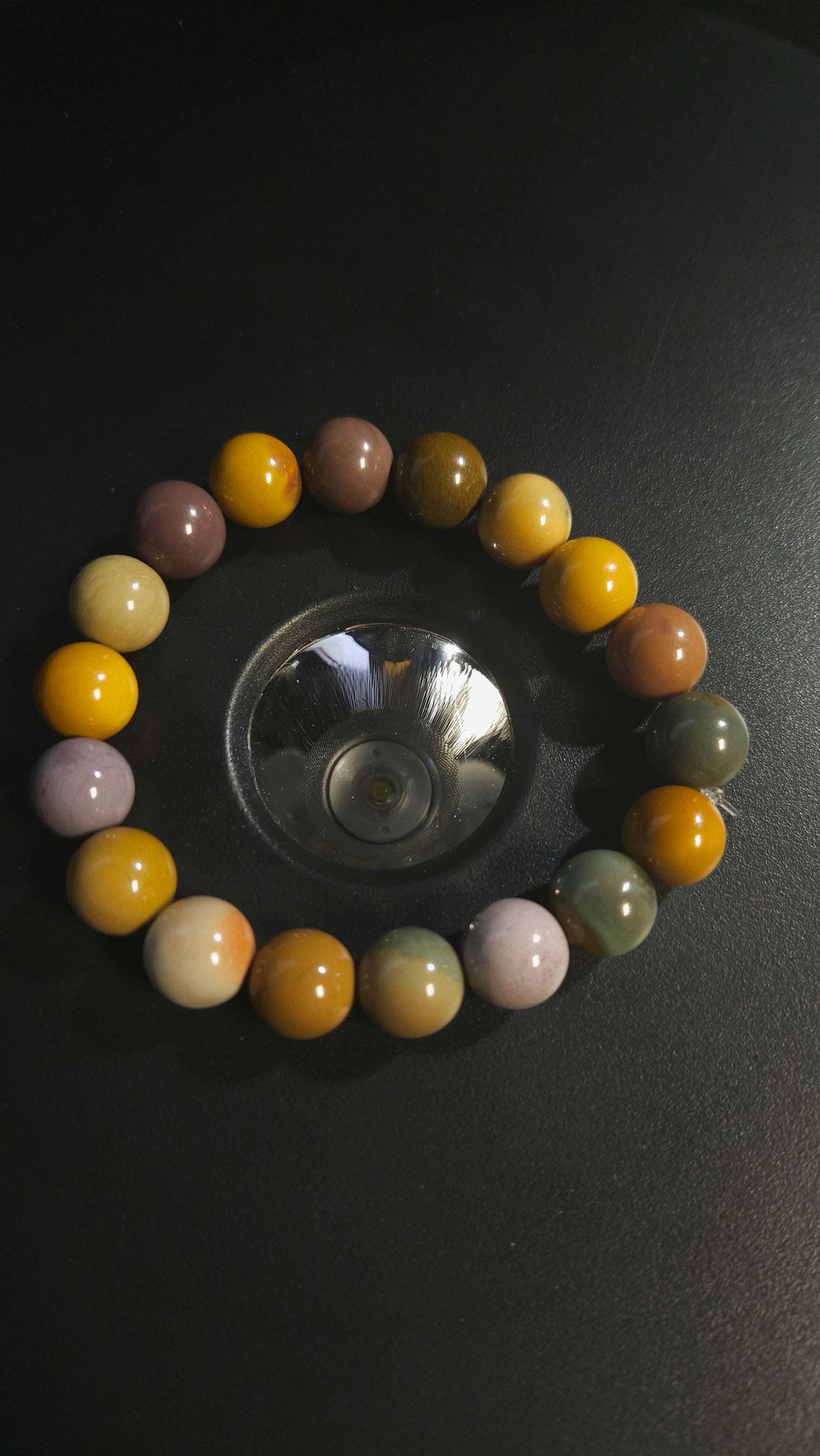 Mookaite Beaded Bracelet