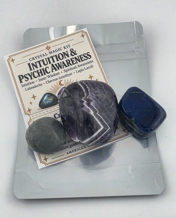 Intuition &amp; Psychic Awareness Crystal Magic Kit