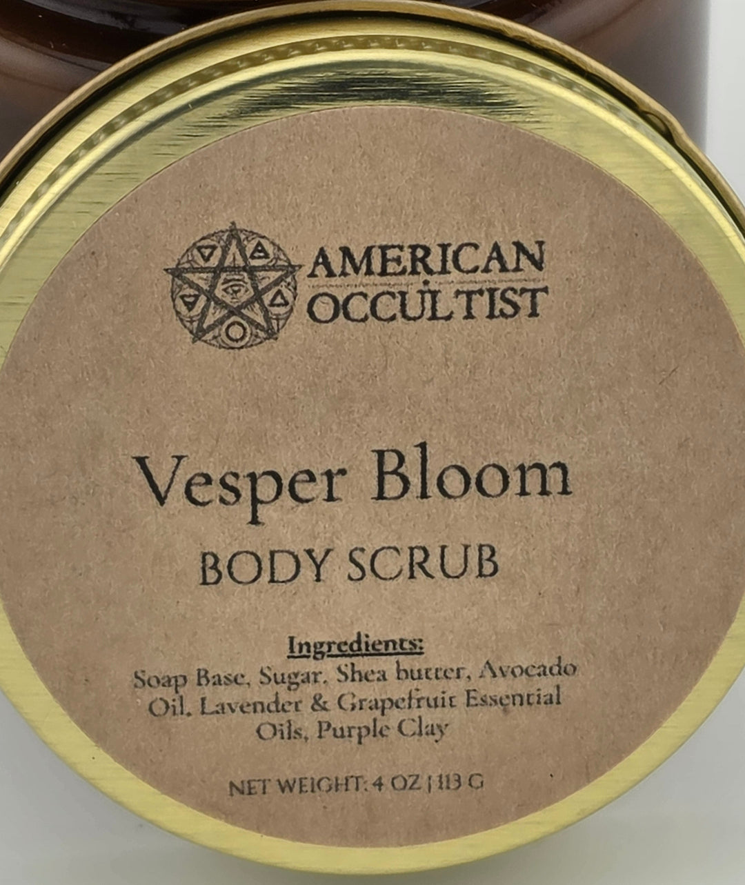 Vesper Bloom Whipped Sugar Scrub – Lavender &amp; Grapefruit 4 oz.