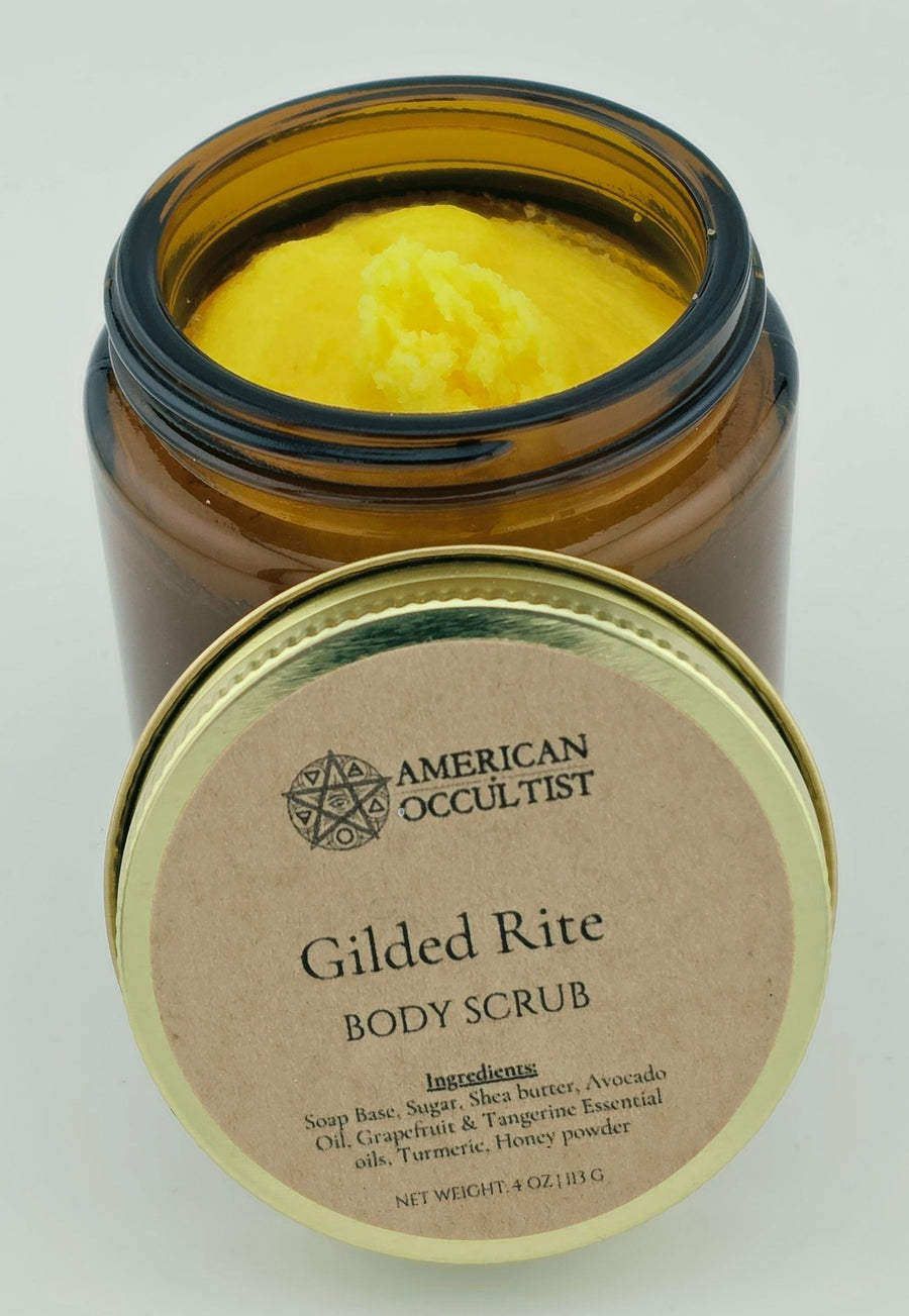 Gilded Rite Whipped Sugar Scrub: Turmeric + Honey