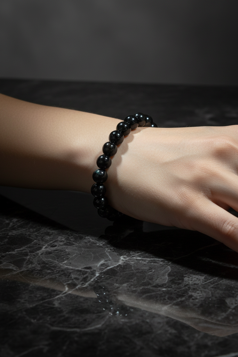 Rainbow Obsidian Beaded Bracelet