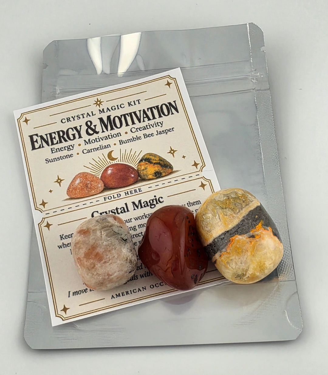 Energy &amp; Motivation Crystal Magic Kit