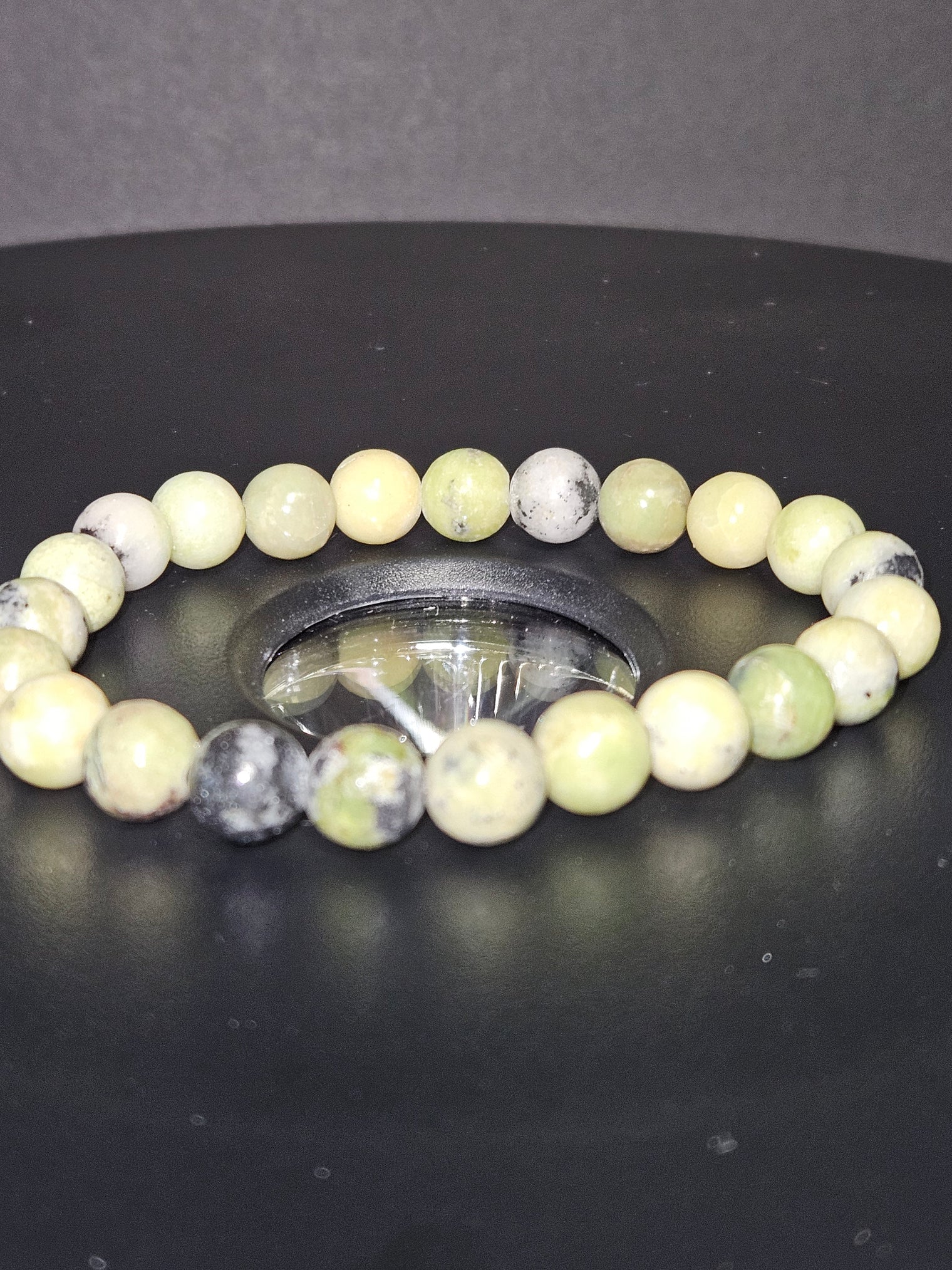 Chrysoprase Beaded Bracelet